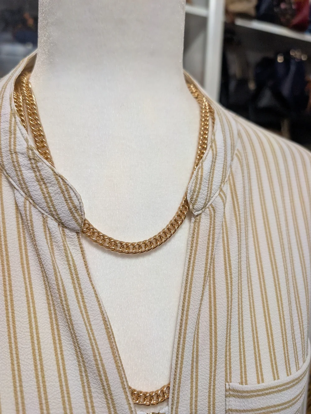 Michael Kors cream blouse